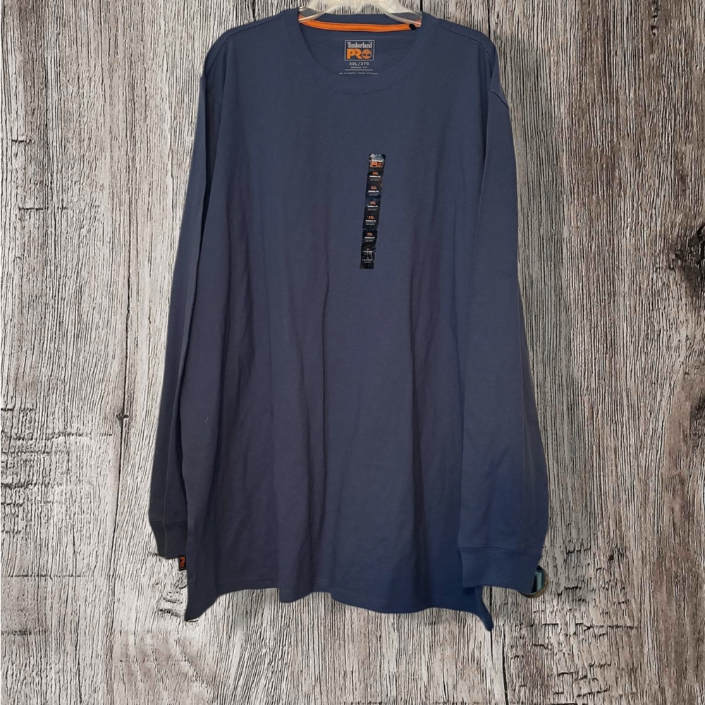 Timberland PRO Dark Blue Long Sleeve Tee size 3XL